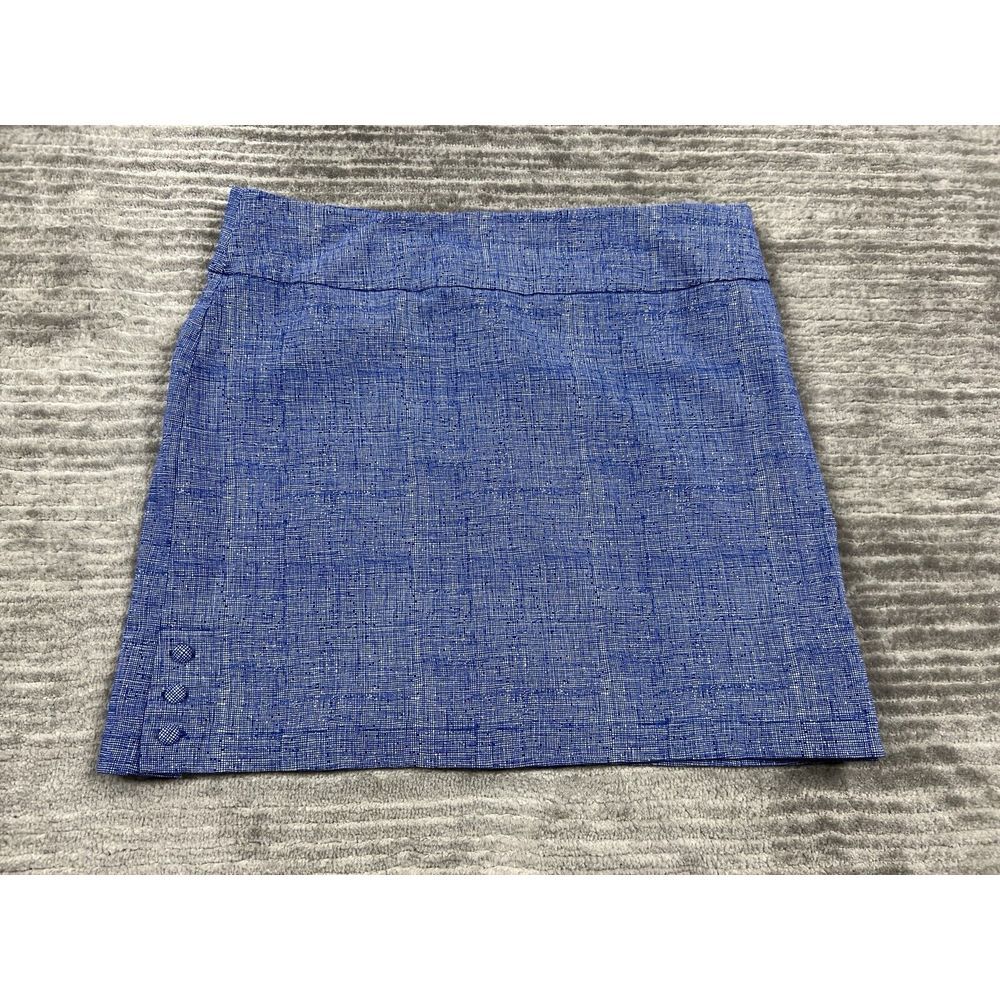 Bettina Star Skorts Womens 16 Blue Shorts Lined Skirt‎ Woven Casual
